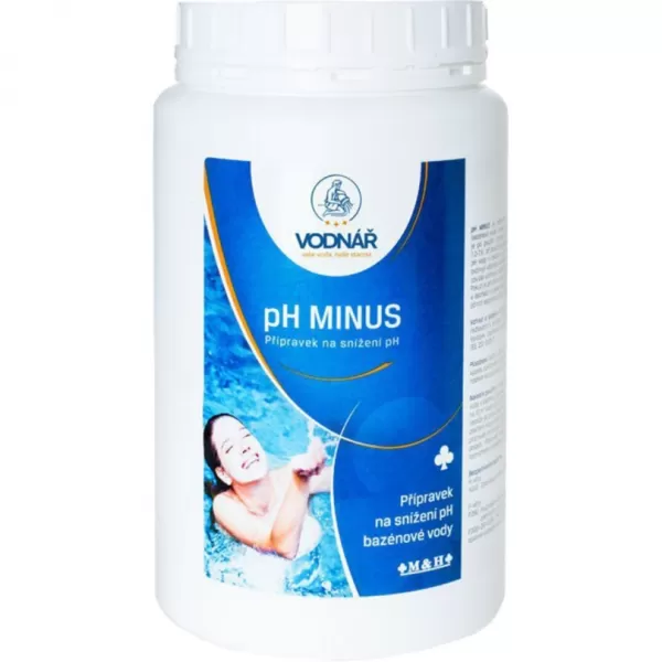 Vodnář Bazén pH minus - 1,5 kg