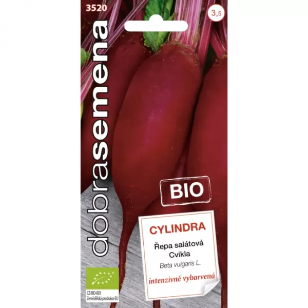 Dobrá semena BIO Řepa salát-Cylindra podlouhlá 3g