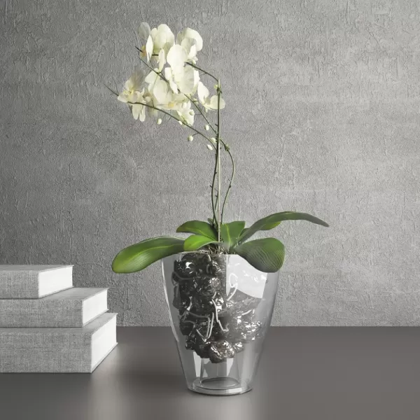 Obal na orchidej FLORA 13x13cm růžový