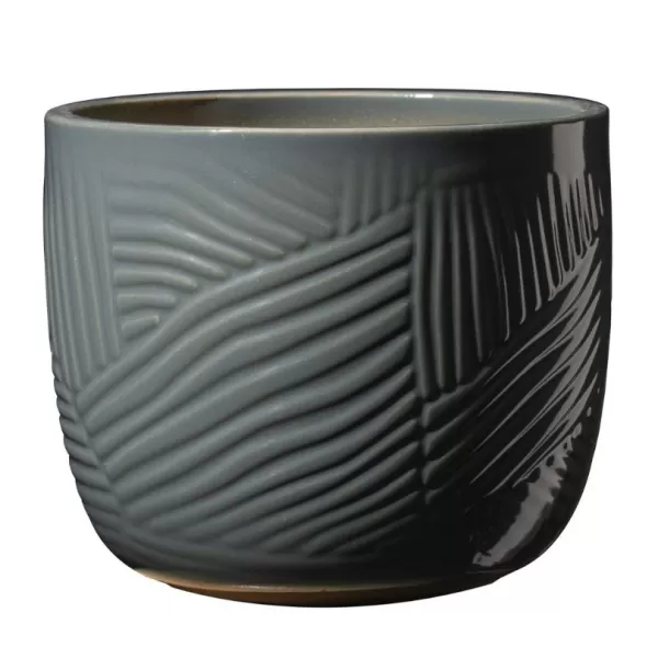 Obal LEON d14x12cm modrozelený lesk