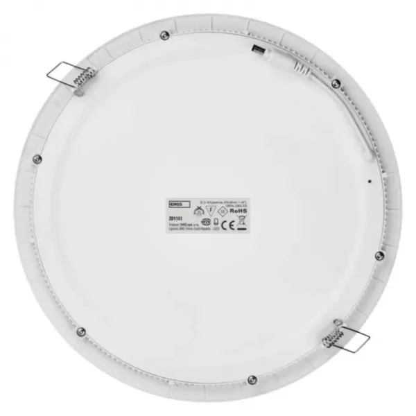 EMOS LED Panel ves. kr 24W IP20 WW ZD1141