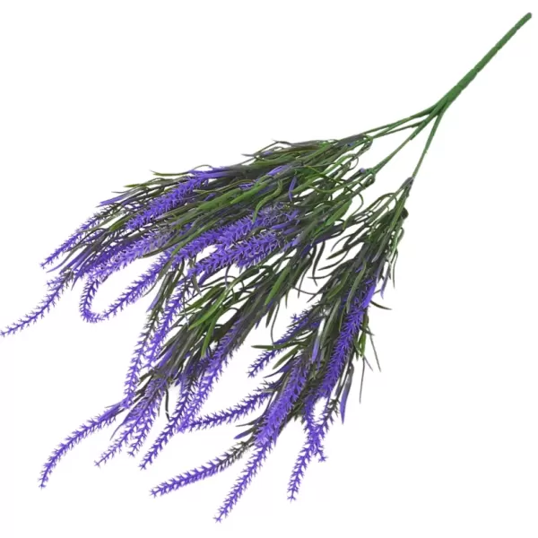 Dekorace - Vřes keřík 35cm fialová