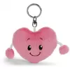 NICI Klíčenka Srdíčko Love růžové, 8 cm