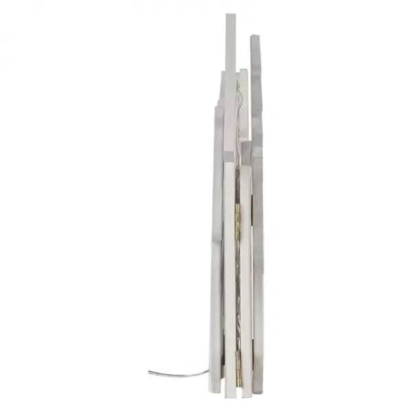 LED dekorace dřevěná - vesnička, 60cm, 2x AA, teplá bílá, časovač DCWW41