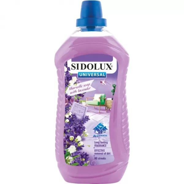 SIDOLUX Universal SODA POWER MAESEILL SOAP WITH LAVENDER 1000 ml