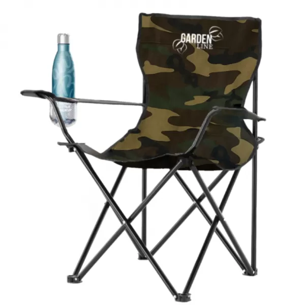 Židle skládací zahradní KEMPING ARMY 886858