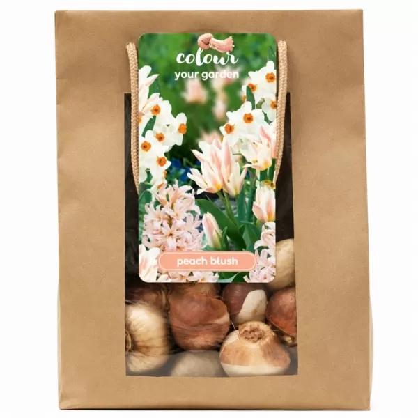 Taška - Color your garden - Peach Blush (25 cibulí)