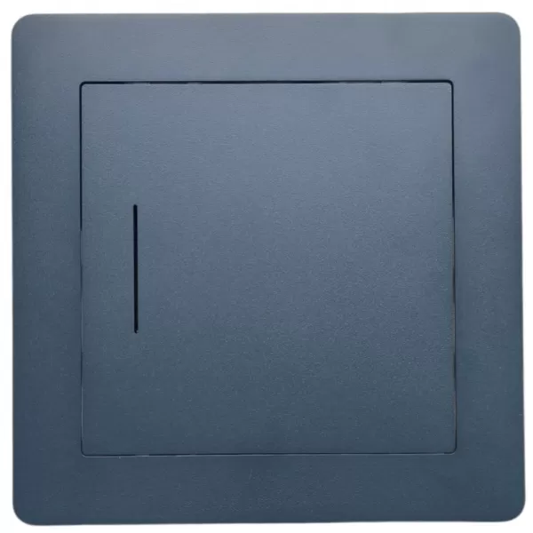 Dvířka hliníková Exkluziv Antracit 200x200mm HACO