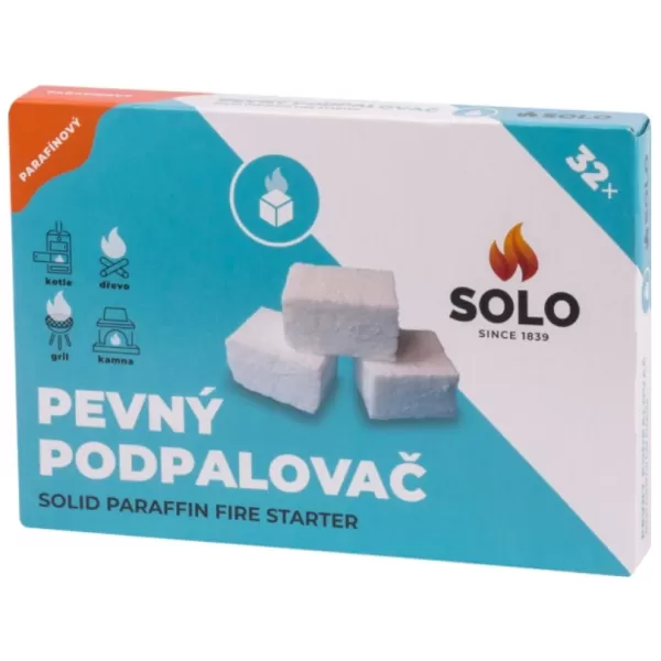 SOLO Podpalovač parafínový 32ks