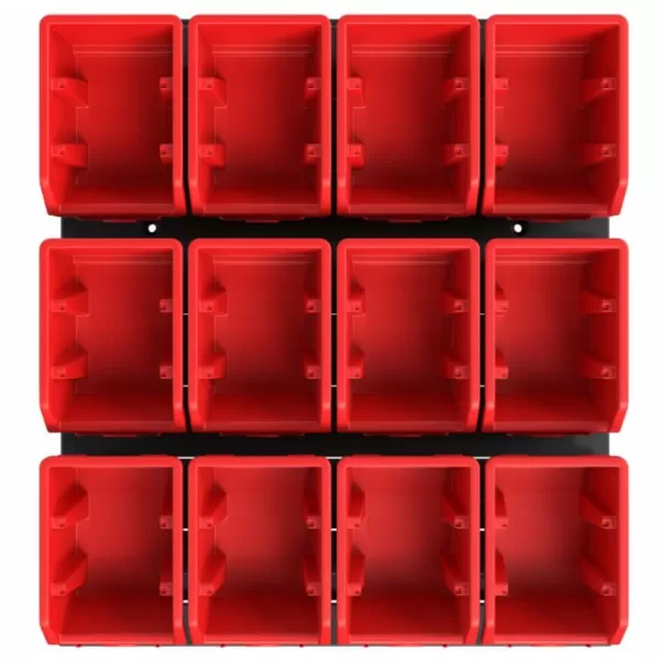 XT Nástěnný regál s boxy SET 1" 400x360x100mm
