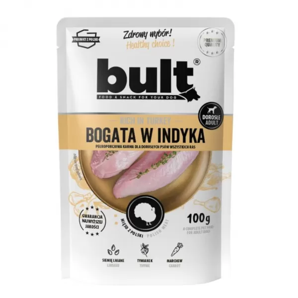 JUKO BULT kapsa pro psy s krůtou 100g