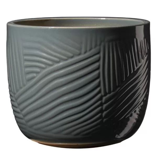 Obal LEON d17x14cm modrozelený lesk