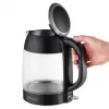 CONCEPT RK4082 Rychlovarná konvice skleněná 1,7l tmavý nerez