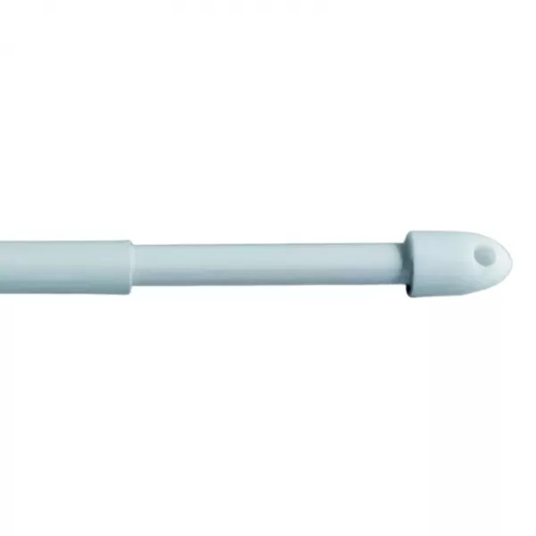 Vitrážní tyč roztažná, kulatá 7 mm, dl. 50 - 65cm, bílá