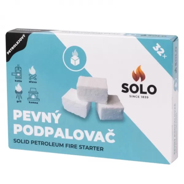 SOLO Podpalovač pevný petrolejový 32ks