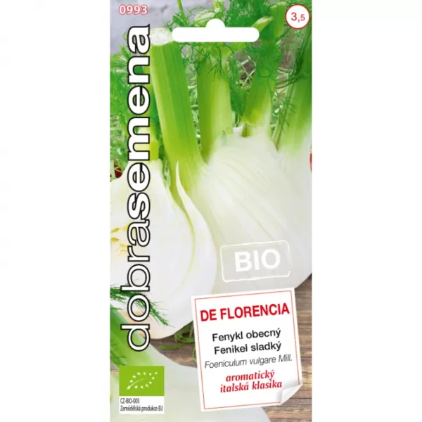 Dobrá semena BIO Fenykl De Florencia - sladký