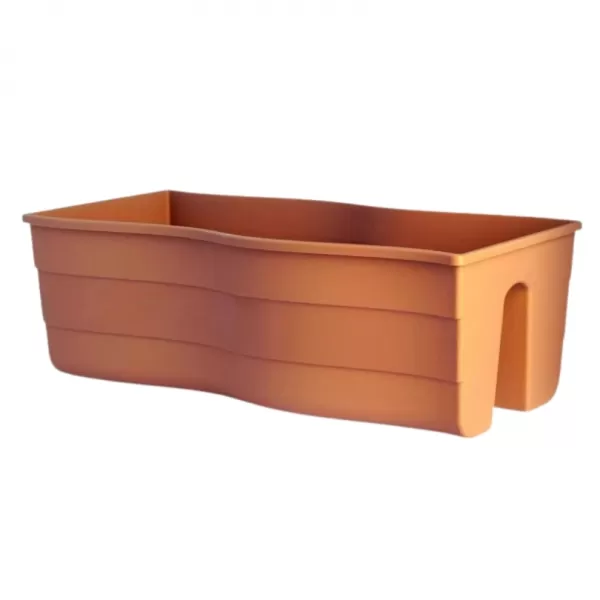 Truhlík Wave 60cm na zábradlí