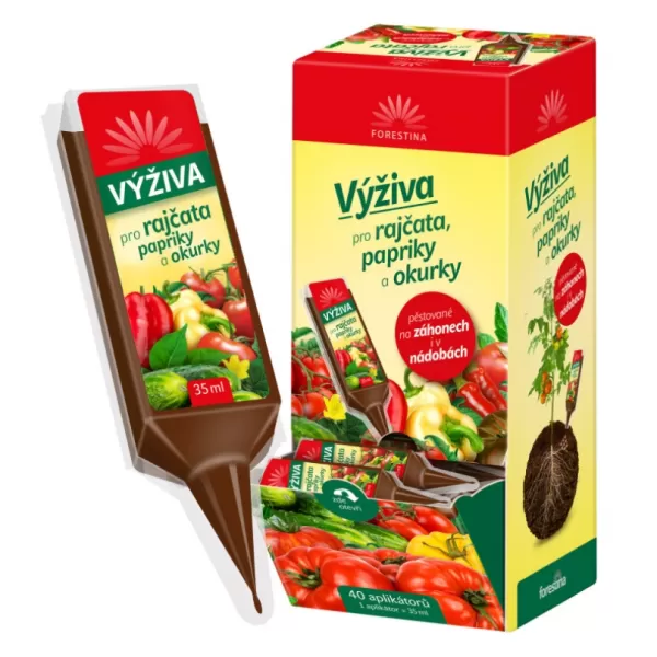 Výživa pro rajčata,papriky a okurky - 35 ml