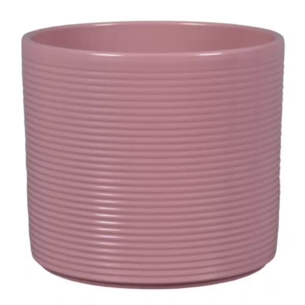 Obal PILLAR CIRCLE d17x15cm růžový lesk
