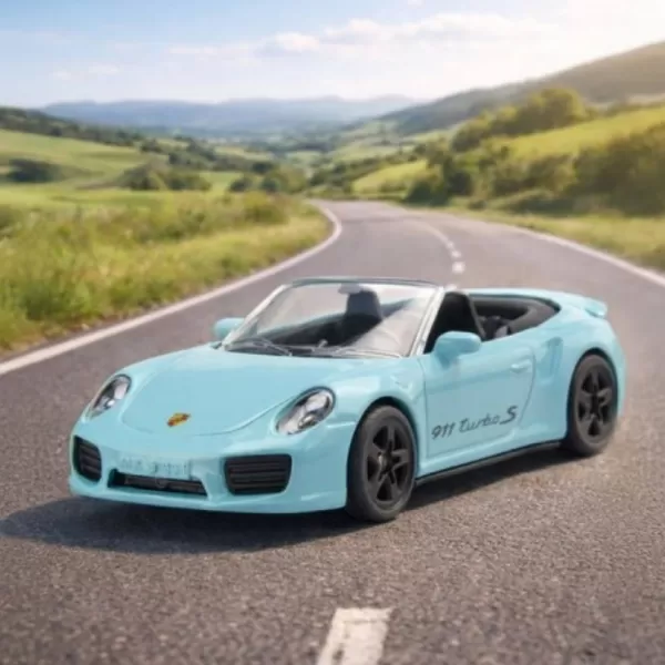 SIKU Blister - Porsche 911 Turbo S Cabriolet