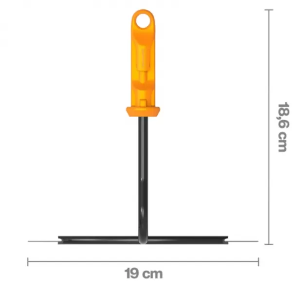 Fiskars Motyčka rovná 19cm OneClick