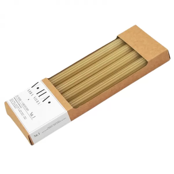 Dekorace Svíčka VELA OLOWEK 22/230 pepřová