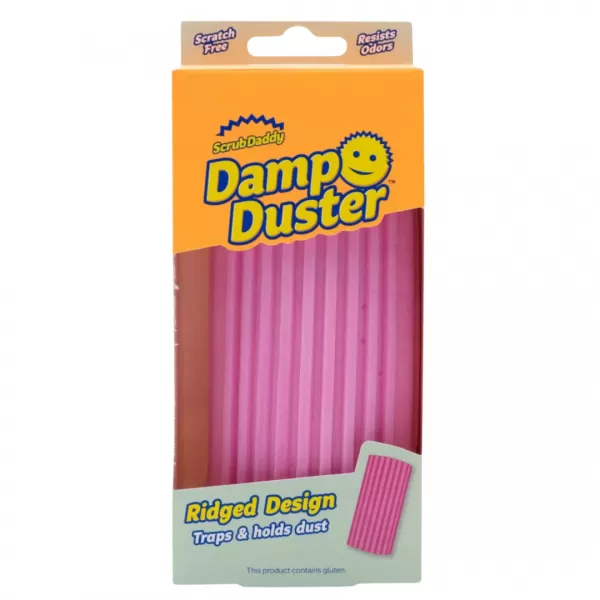 Houbička na utírání prachu Damp Duster růžová