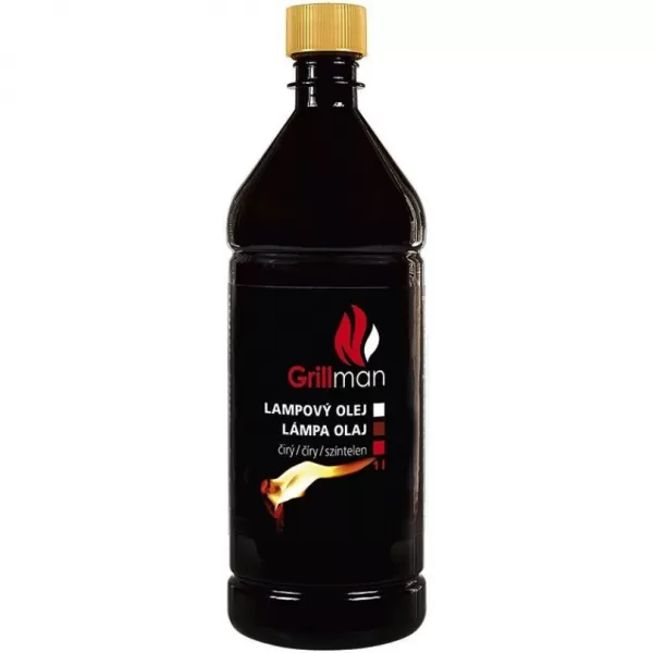 GRILLMAN Lampový olej čirý 1 lt