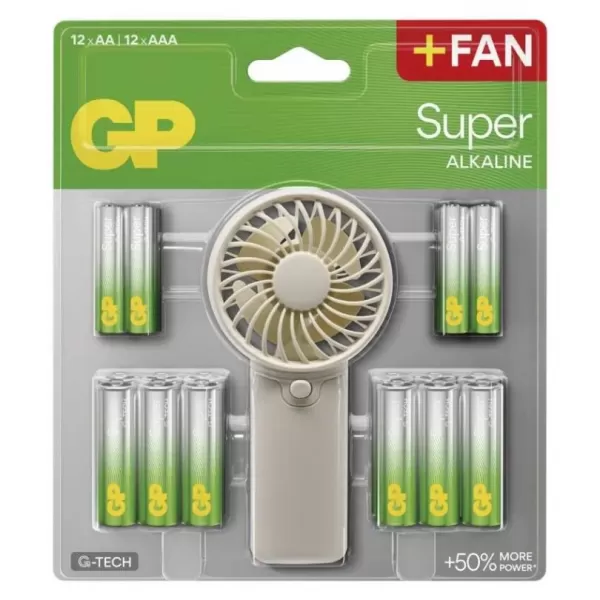 EMOS Baterie GP SUPER B0161M alkalické 10ks/bal