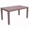 Stůl RATAN LUX ,polyratan 75x120x75cm,wenge,PP MP1540