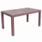 Stůl RATAN LUX ,polyratan 75x120x75cm,wenge,PP MP1540