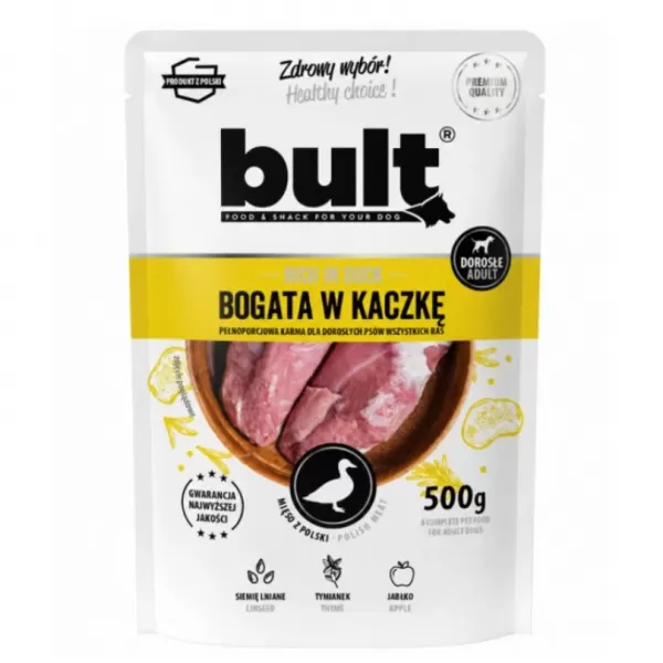 JUKO BULT kapsa pro psy s kachnou 500g
