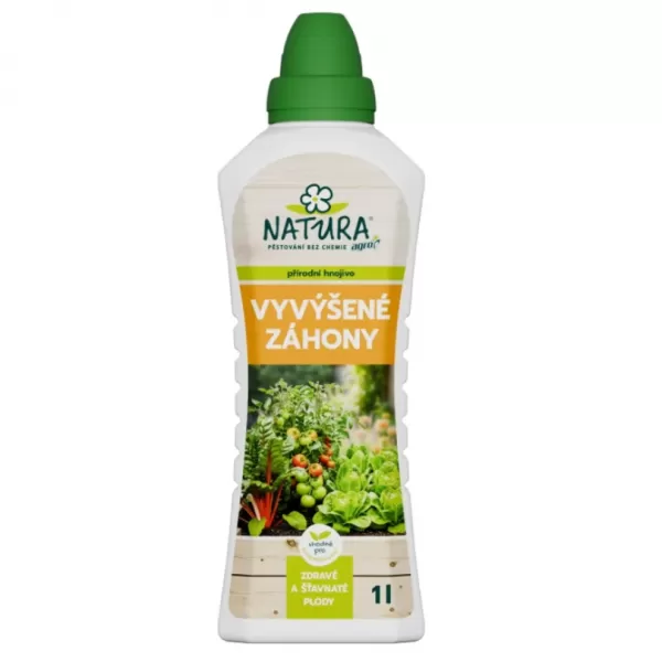 NATURA Kapalné hnojivo pro vyvýšené záhony 1 l