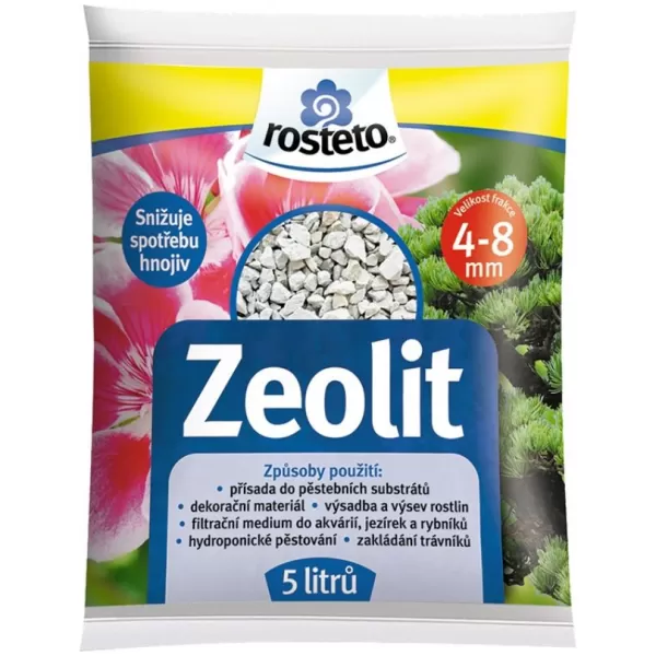 Zeolit Rosteto 5l 4-8mm