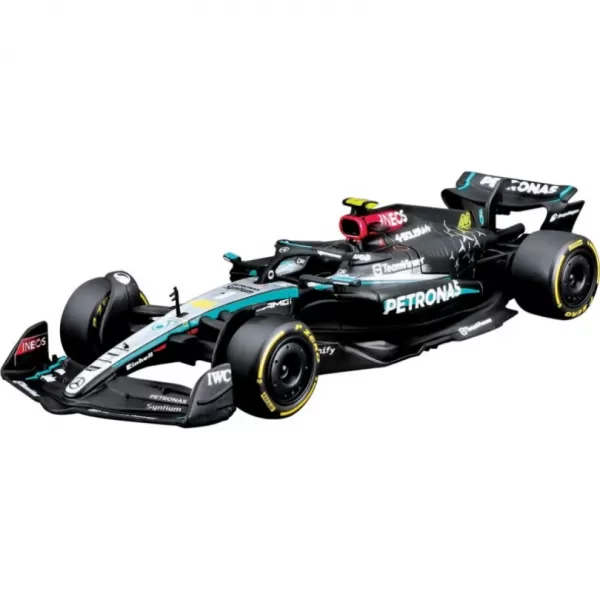 Bburago - RACE Formule F1, Team Mercedes-AMG Petronas W15 (2024), #44 Lewis Hamilton, 1:43