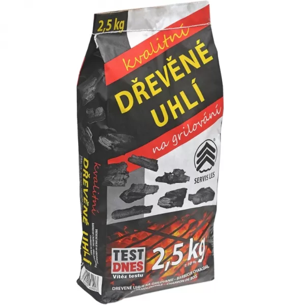 Uhlí dřevěné - 2,5 kg