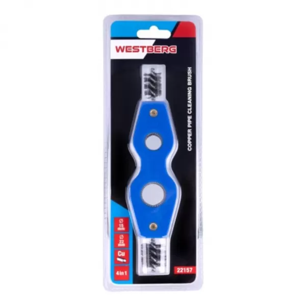 Kartáč na měděné trubky WESTBERG 4v1 vnitřní/vnější