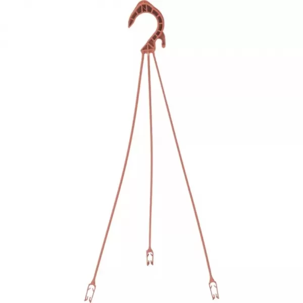 Závěs na květináč Nicoli 32 cm - terakota