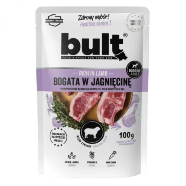 JUKO BULT kapsa pro psy s jehnětem 100g