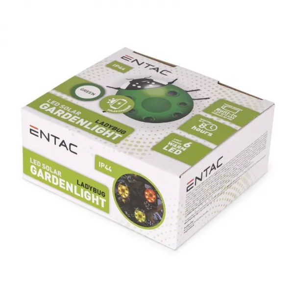 NIPEKO Solár LED beruška 15x12 TB zelená