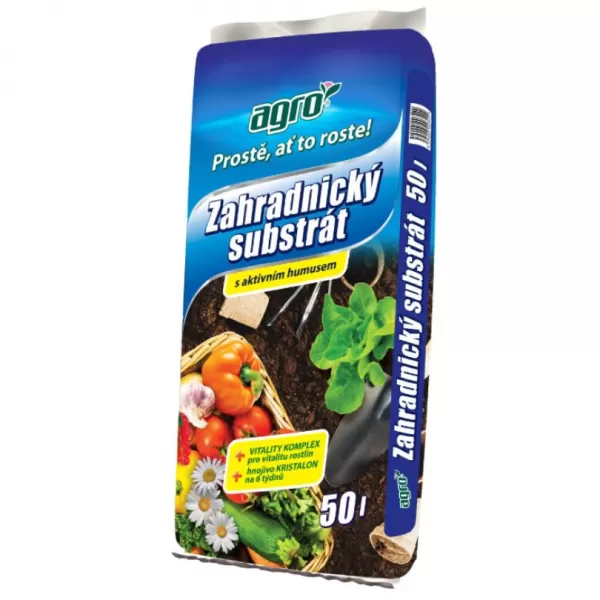 AGRO Substrát zahradnický 50 l 51ks/pal