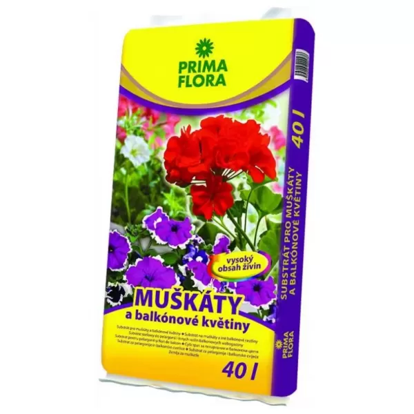 PF Substrát pro muškáty 40L