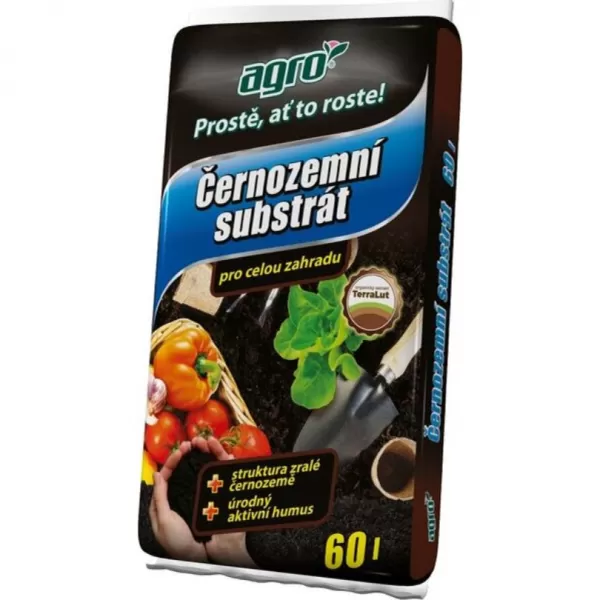 AGRO Černozemní substrát pro celou zahradu 60 l 36ks/pal
