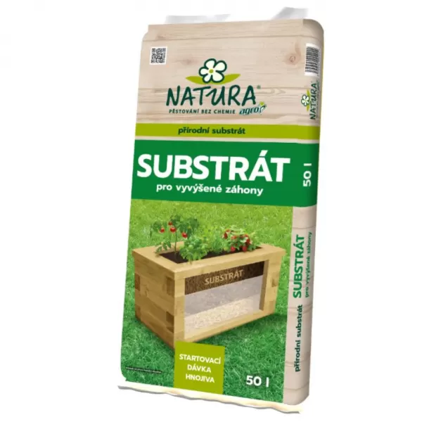 NATURA Substrát pro vyvýšené záhony 50L