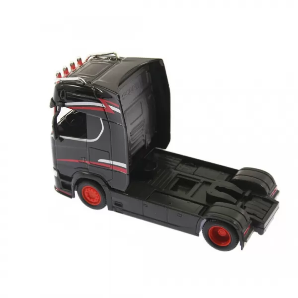 Bburago - Haulers custom cabs, Scania 770 S, černá, 1:43