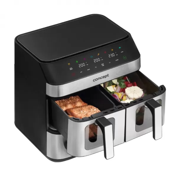 CONCEPT Horkovzdušná fritéza 18,5 l PIZZA TRIO