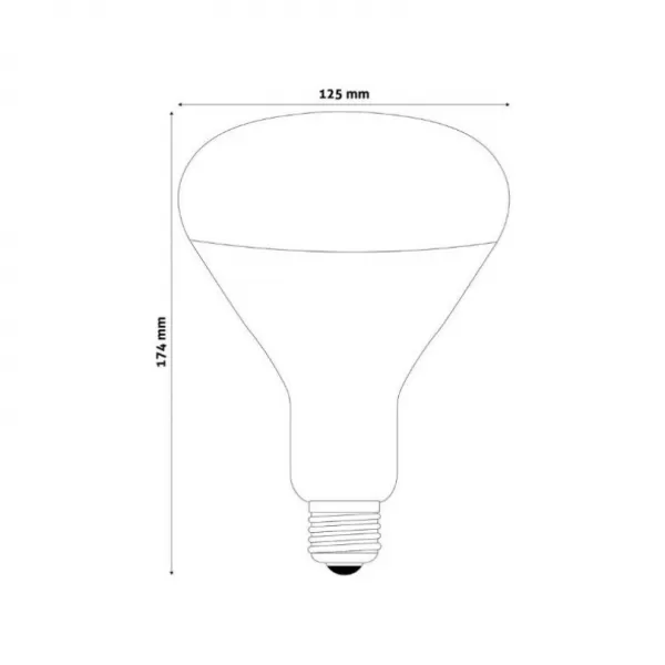 NIPEKO Žárovka INFRA E27 150W clear