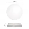 EMOS LED svítidlo s pohybovým čidlem TORI 22 cm, 15 W, neutrální bílá, IP54 ZM4328