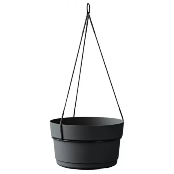 Mísa závěsná LOTUS 32cm samozavlažovací antracit