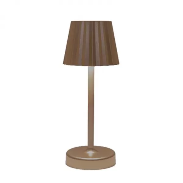 NIPEKO LED lampa bronz dobíjecí USB STM 3000-60